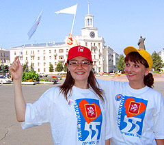 Празднование 55-летия Железногорска, 6 августа 2005г.