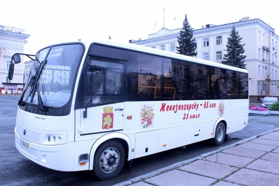 Г железногорск красноярский край автобус