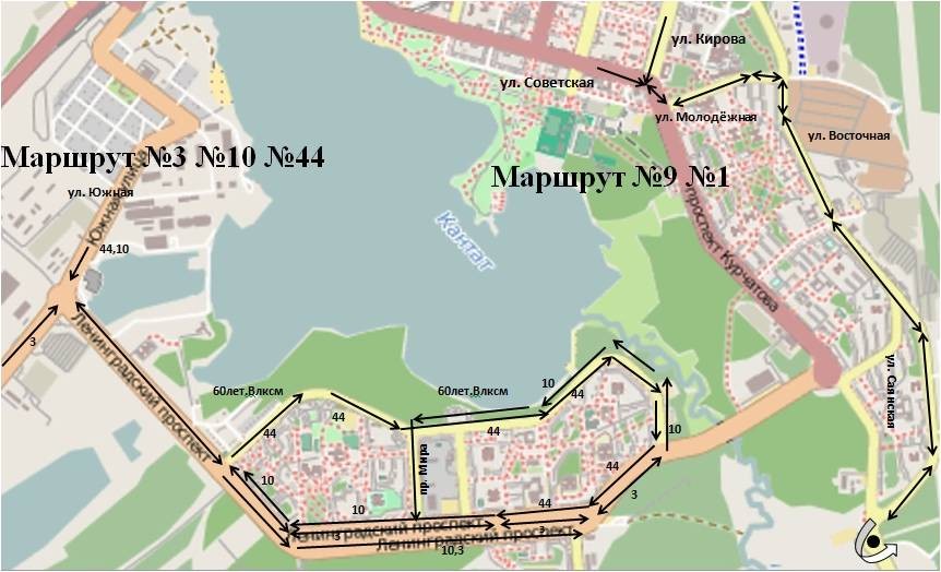 Карта железногорска красноярского